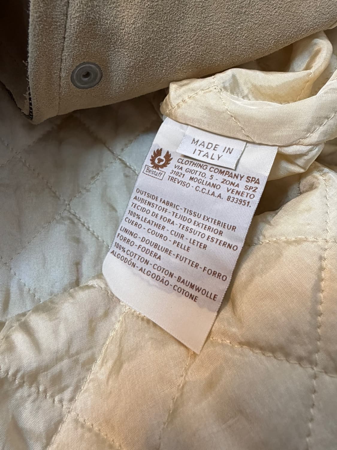 벨스타프 아비터 스웨이드 자켓 상품이미지8