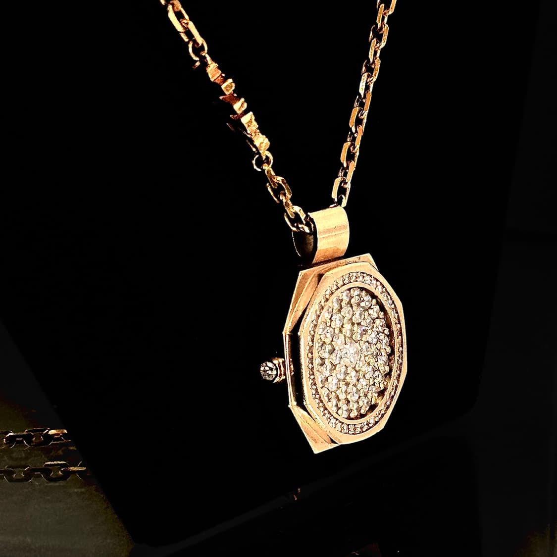 워치링 AP 오데마피게 18K 로즈골드 목걸이 상품이미지7