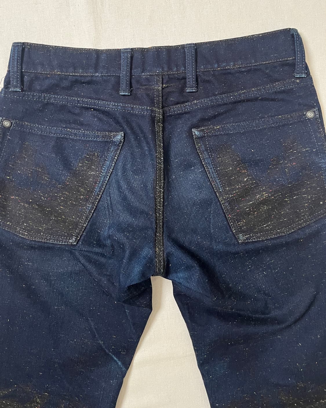 이세이미야케 맨 텍스처믹스 데님팬츠 issey miyake 네프 멜란지 상품이미지7