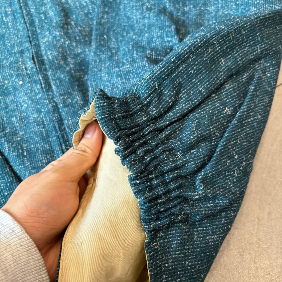 90s Vintage Nep Tweed work jacket 상품이미지8