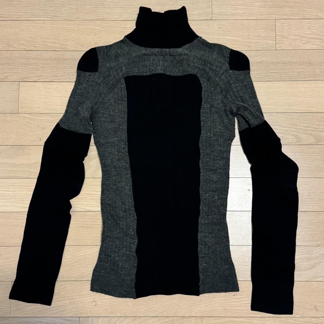 메종 마르지엘라 X h&m 울 삭스 패턴 니트 스웨터 XS 상품이미지6