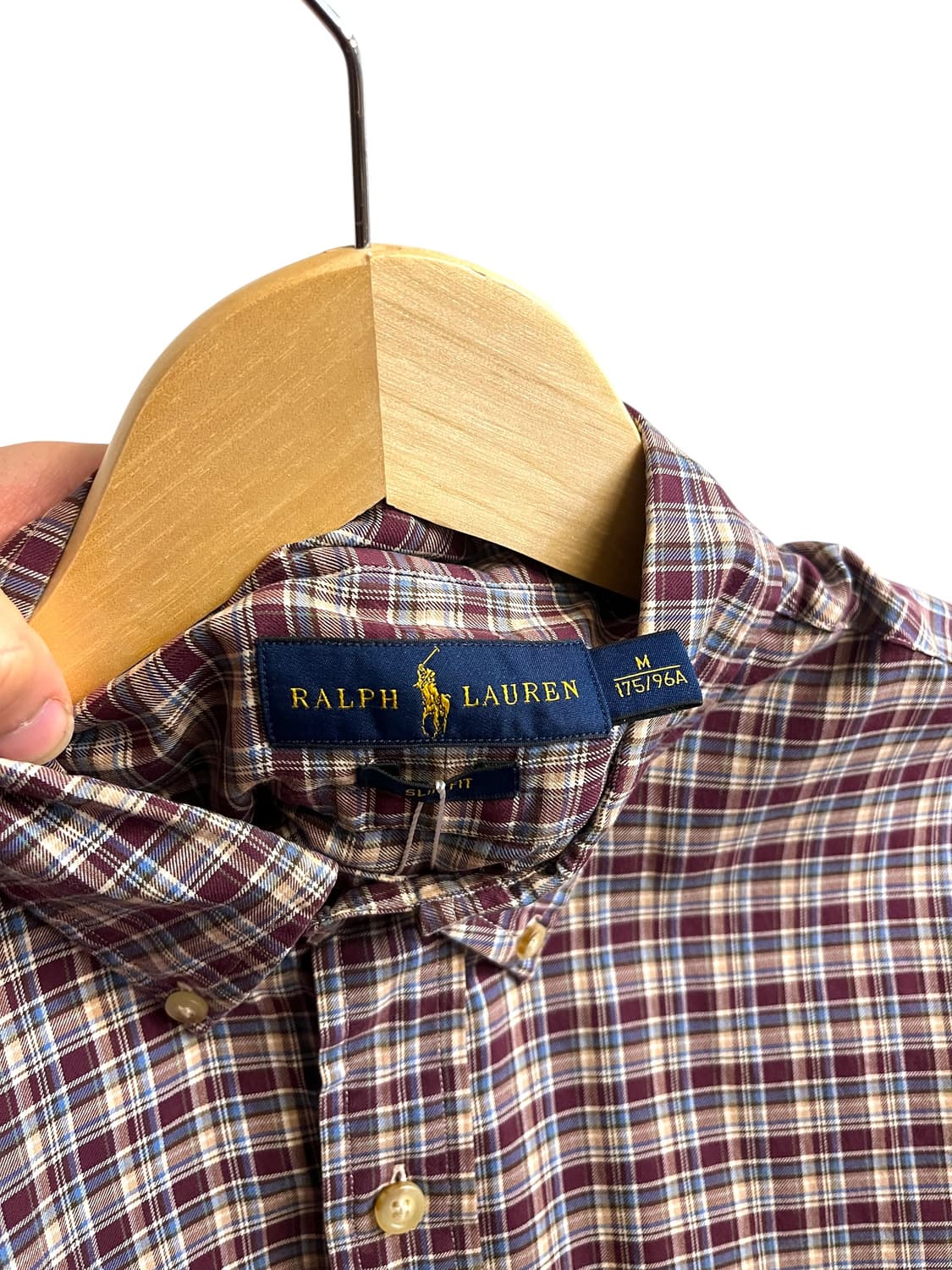 폴로 랄프로렌  타탄 체크 버튼다운 셔츠 상품이미지3