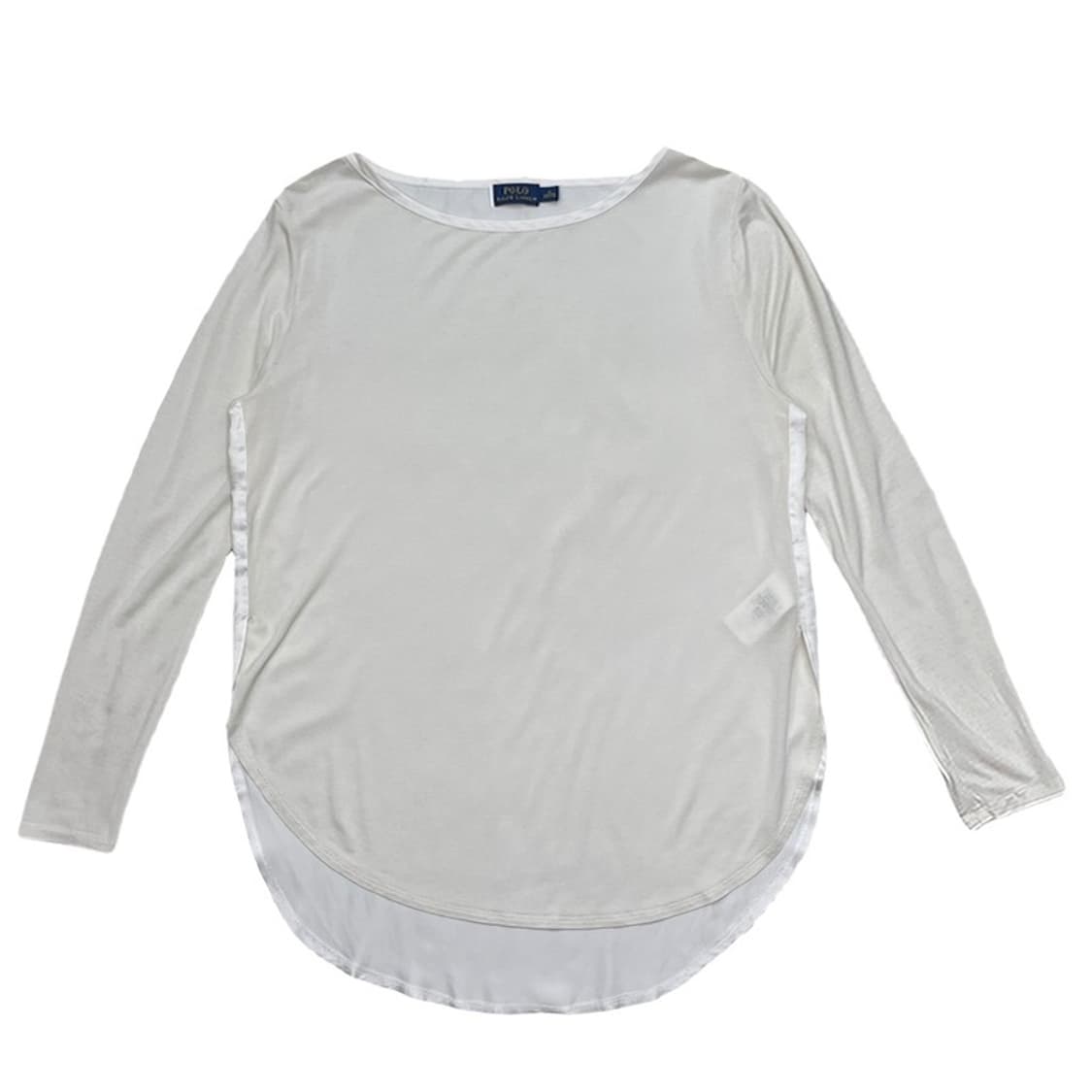 POLO BY RALPH LAUREN 언발란스 롱슬리브 크림 M 상품이미지1