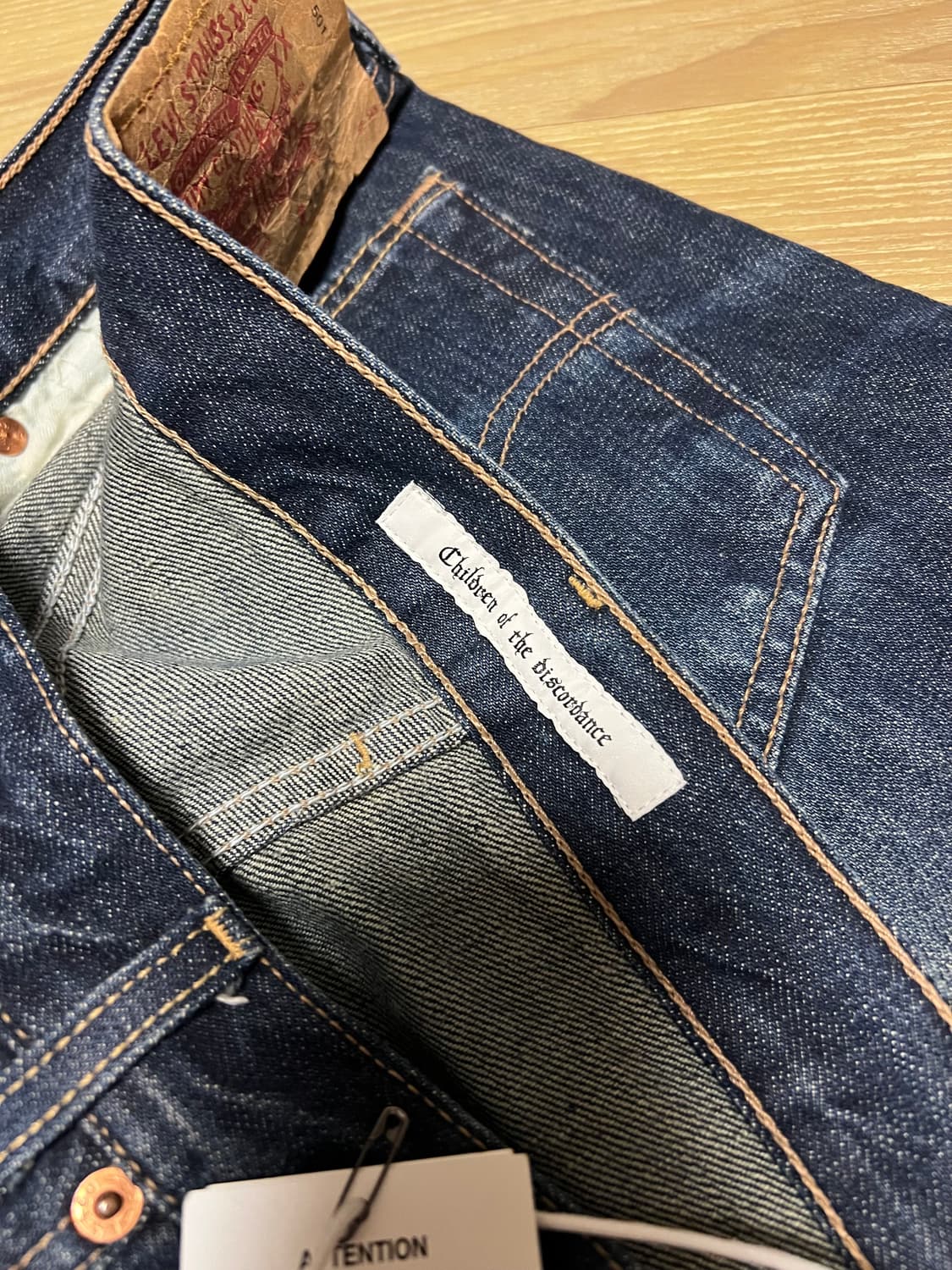 Children of the DiscoDance 자수 청바지 상품이미지6