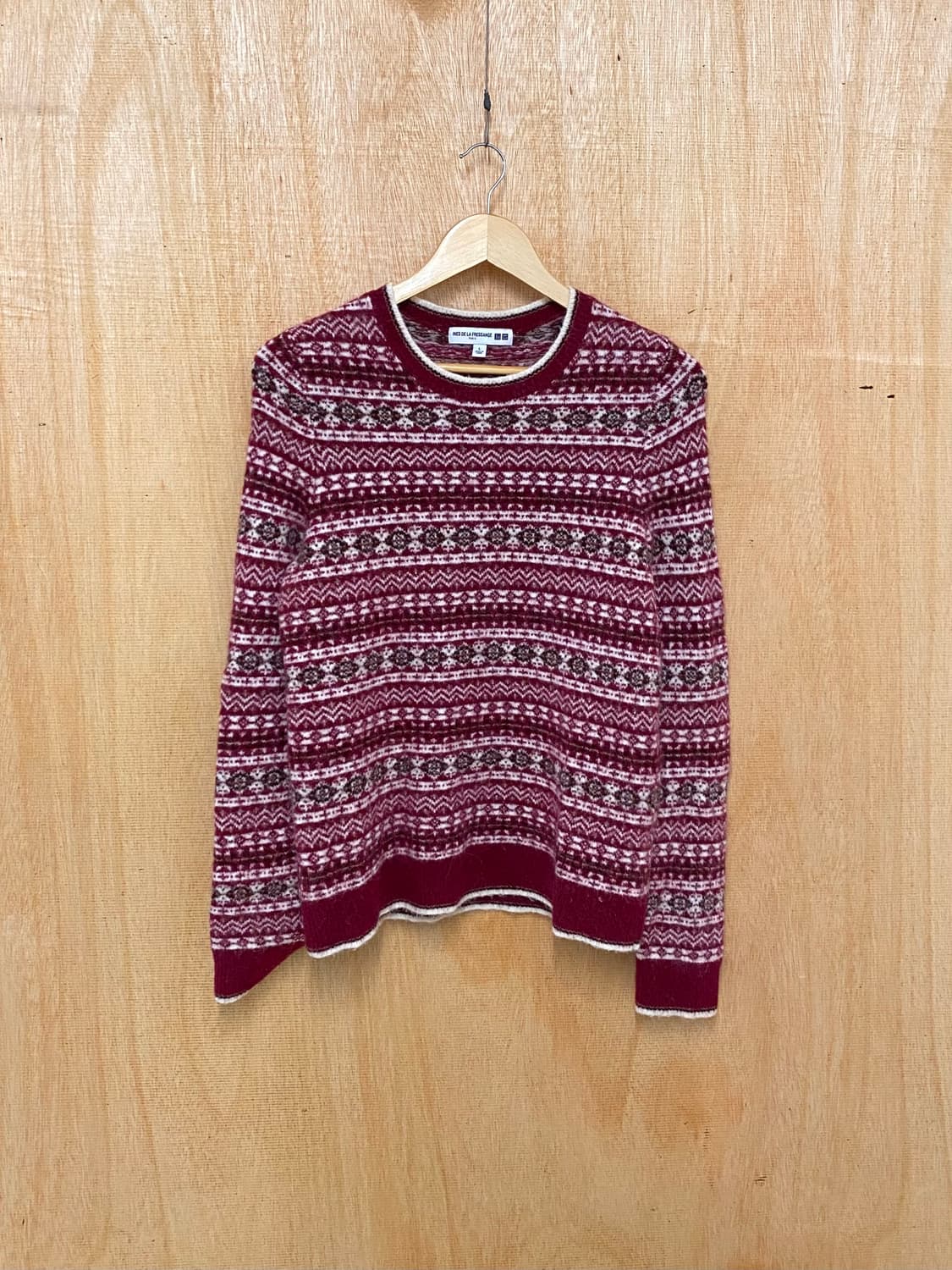 UNIQLO x INES DE LA FRESSANGE fair isle 상품이미지1