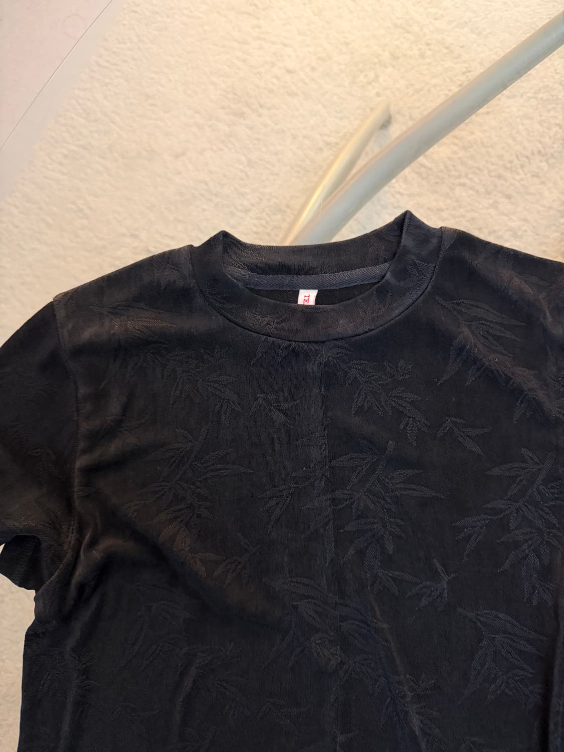 teak BAMBOO JACQUARD JERSEY TOP 상품이미지4