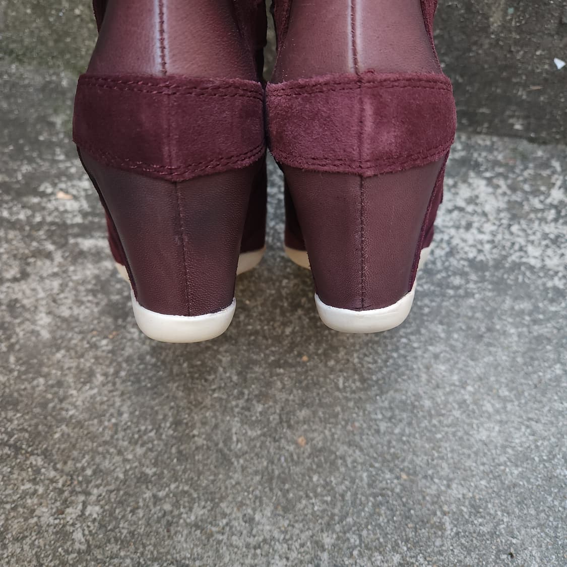 [37] ASH 스웨이드 웨지힐 스니커즈 (240) 상품이미지6