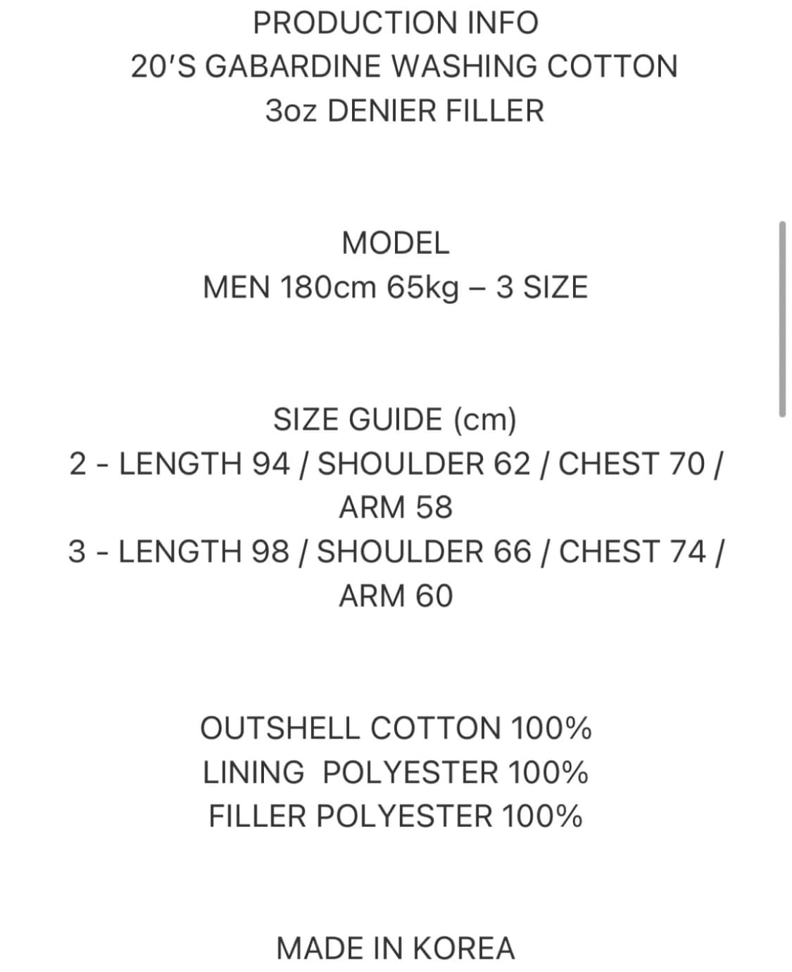 프리키쉬빌딩 야상 파카 패딩(택 제거x) 상품이미지6