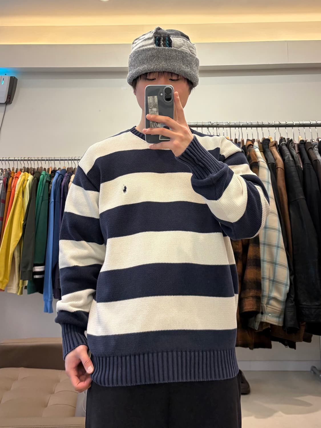 폴로 랄프로렌 스트라이프 니트 상품이미지5