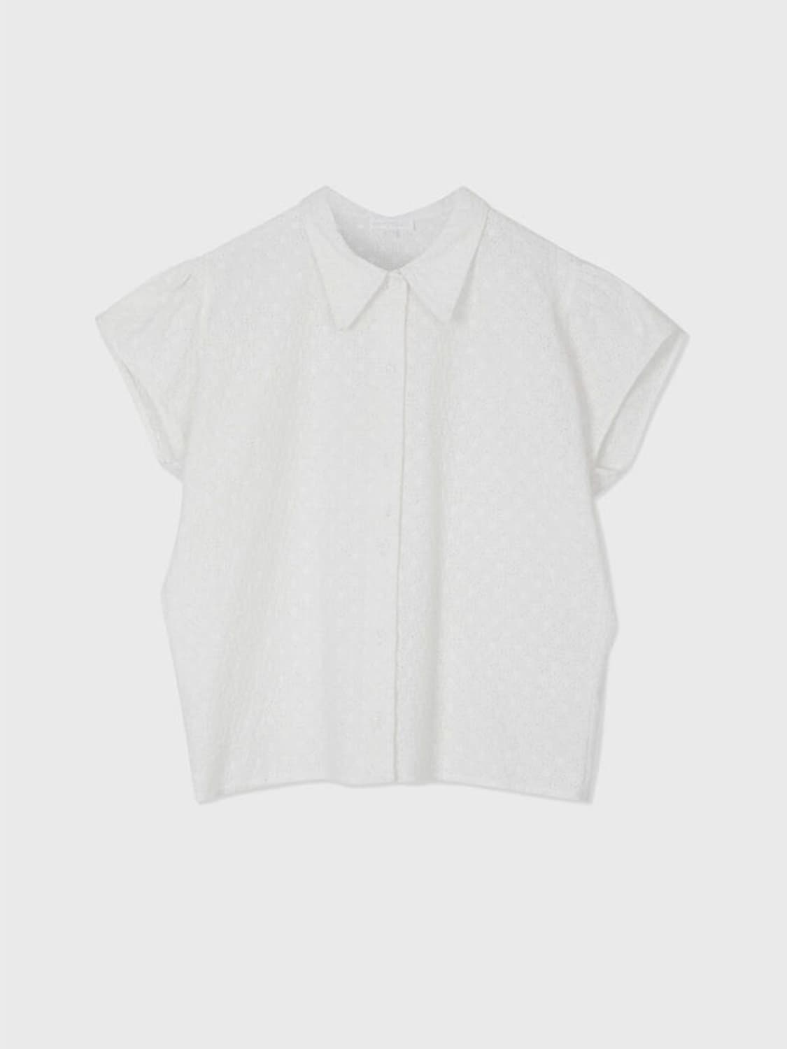 버뮬라 아일렛 코튼 블라우스 상품이미지2