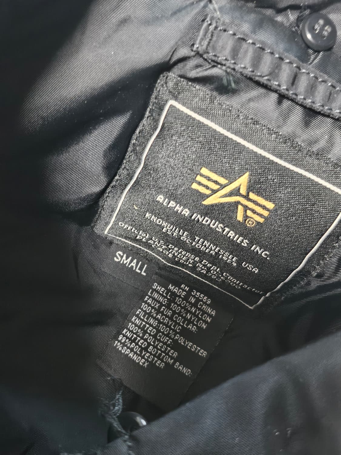 Alpha Industries B-15 봄버 자켓 S 상품이미지4