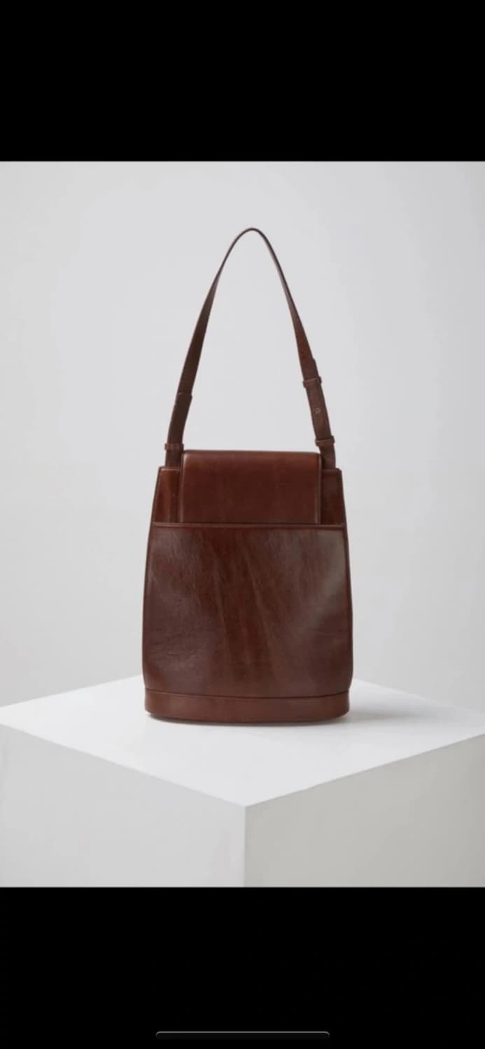 🏷️ 아카이브 앱크 오발 플랩 백 / 빈티지 우드 상품이미지10