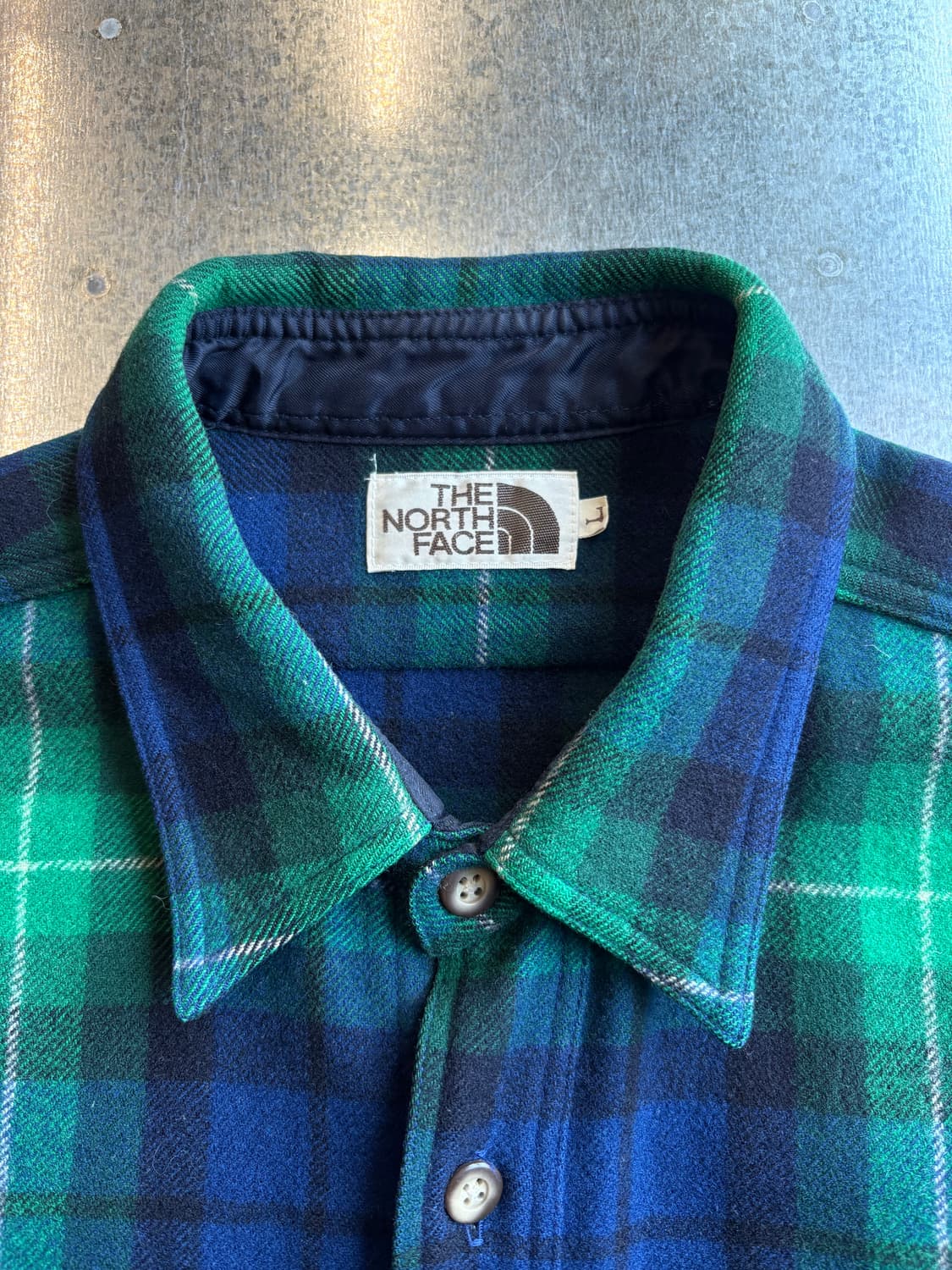 노스페이스 울 플란넬 셔츠 재킷 상품이미지4