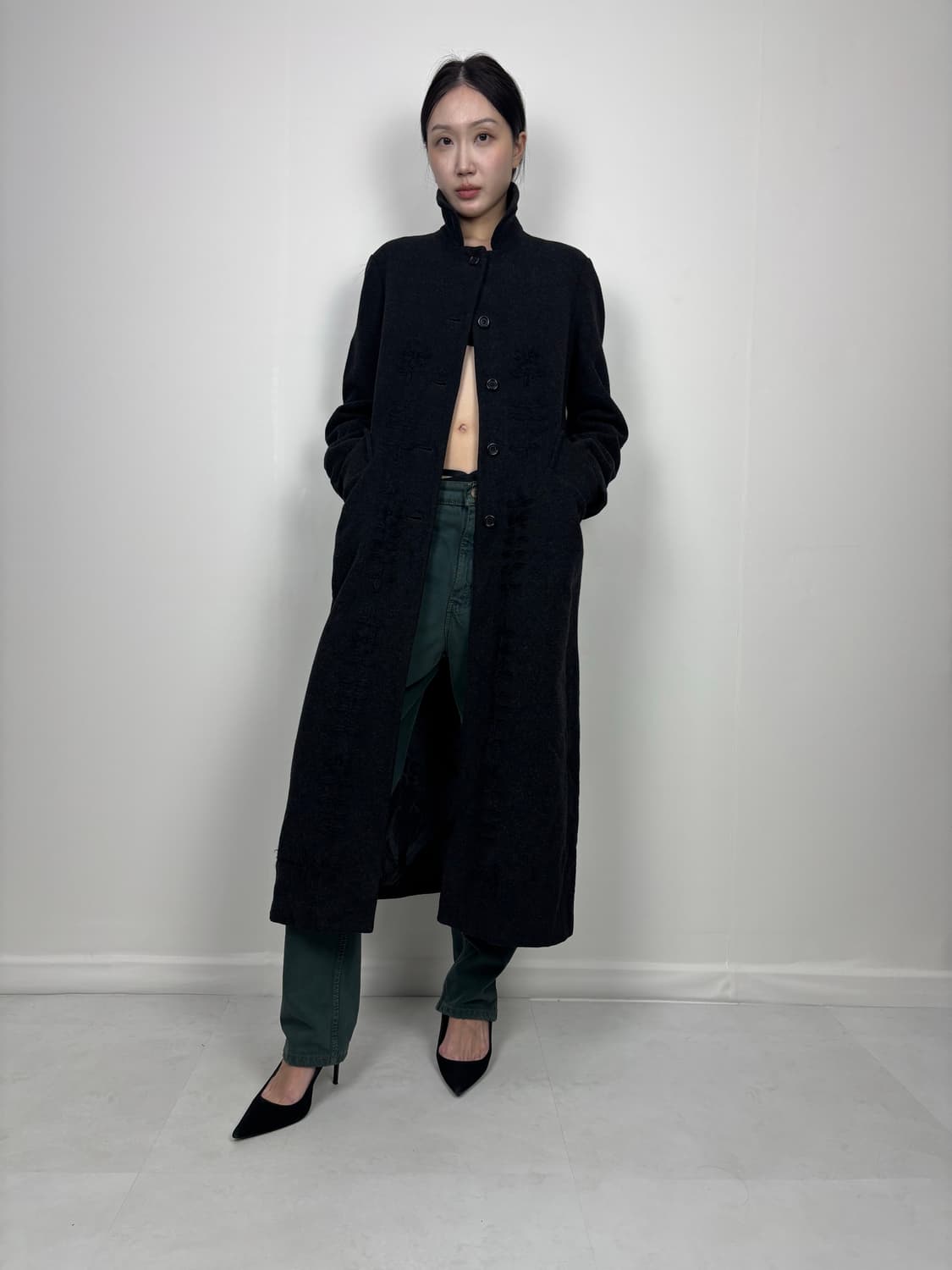 FLORAL ORIENTAL LONG COAT 상품이미지5