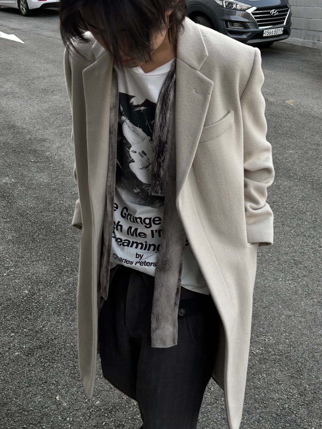 핼무트랭 1998 아카이브 테일러드 코트 상품이미지2