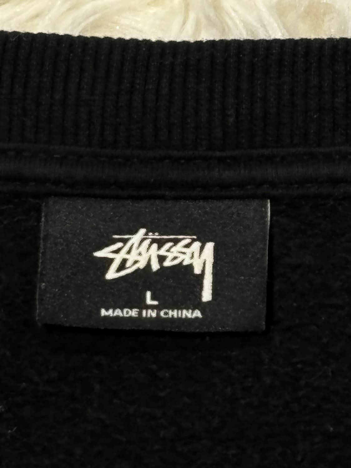 스투시 00‘s 스펠로고 맨투맨 상품이미지6