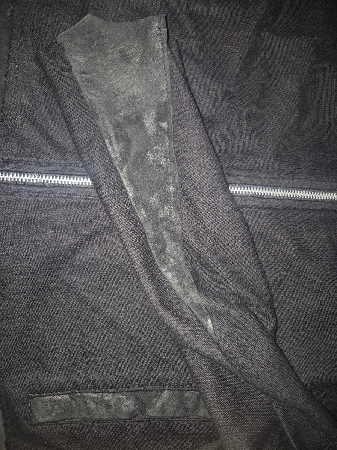 14th addiction cross zip hoodie black 상품이미지2