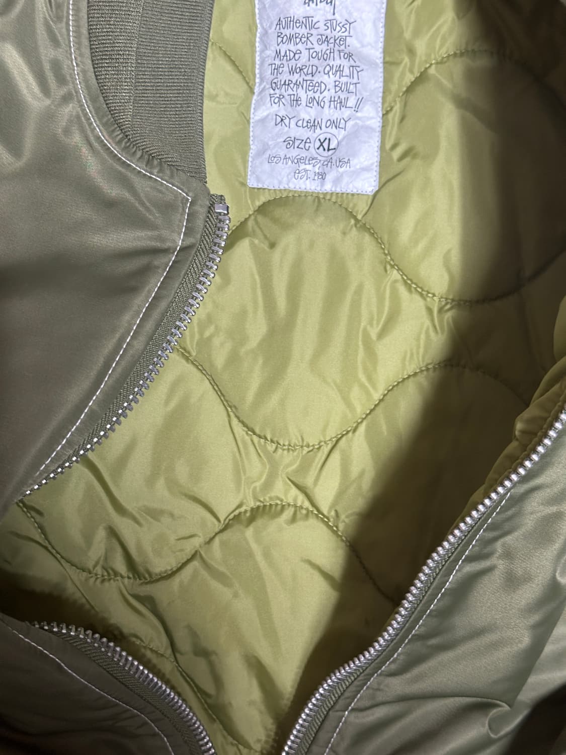 Stussy Built Reversible Bomber - XL 상품이미지3