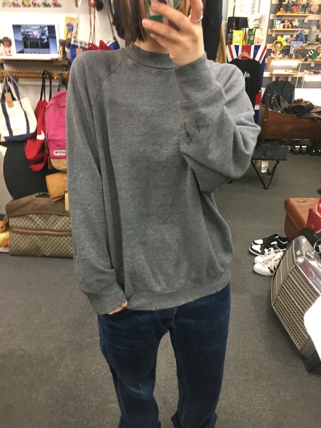 프루트오브더룸 페이드 스웻셔츠 상품이미지1