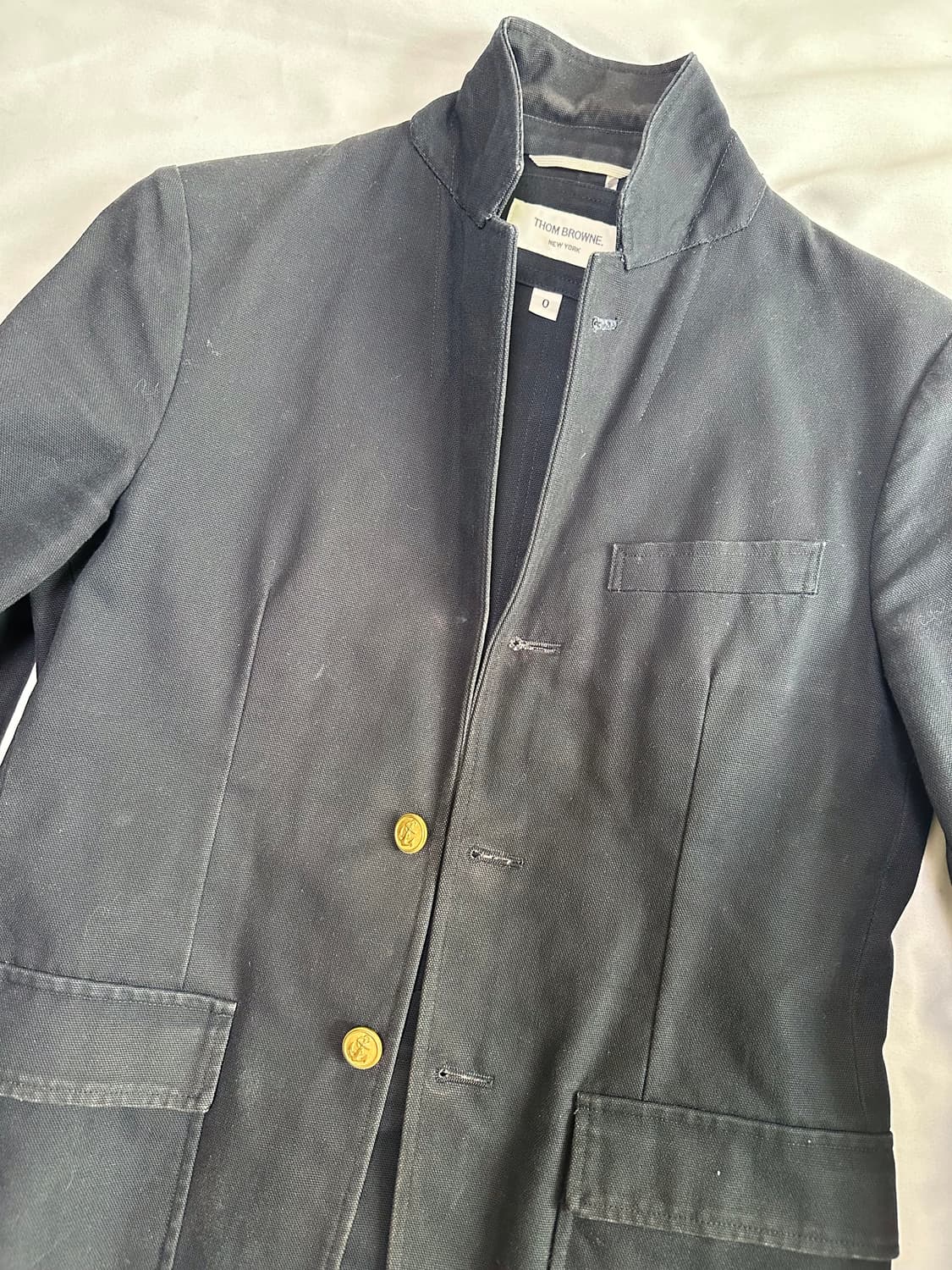 톰브라운 아카이브 금장 치노 자켓 상품이미지4