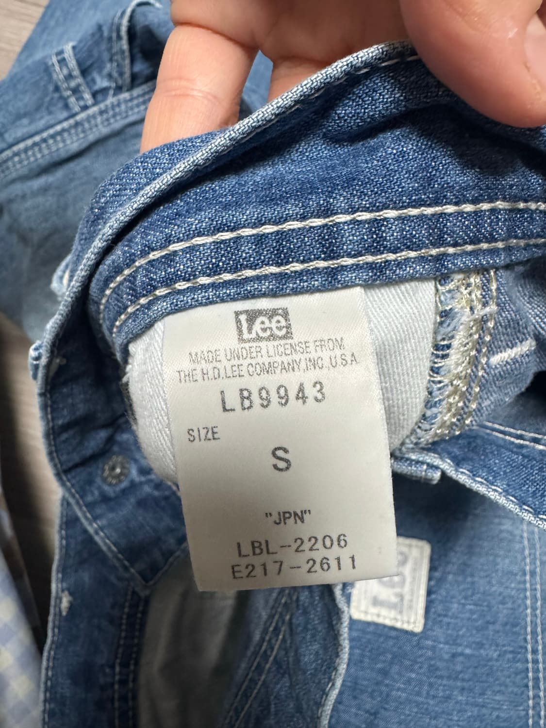 Lee 연청바지 S사이즈 상품이미지4