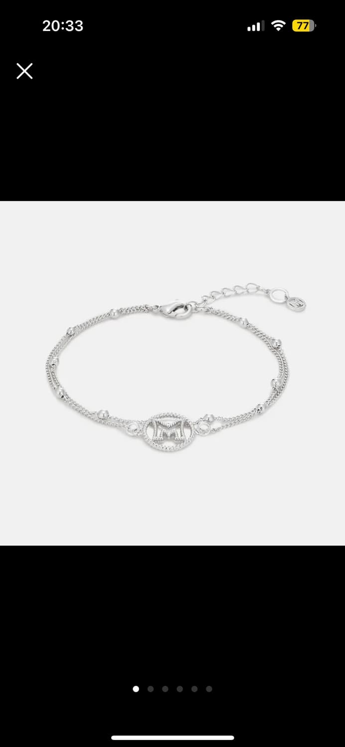 메트로시티 튜보라레 화이트 브레이슬릿 실버 팔찌 상품이미지1