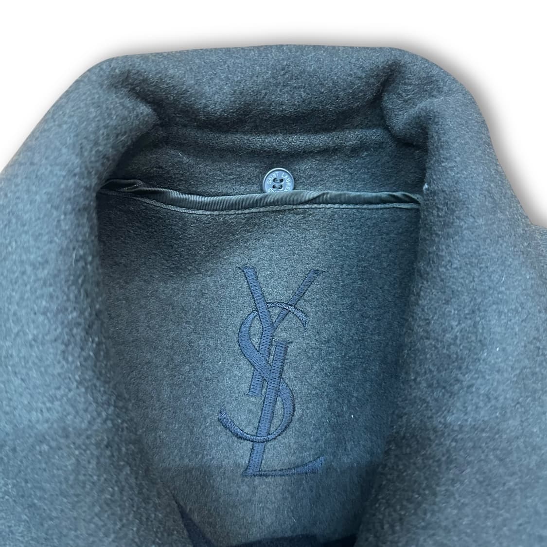 입생로랑 울 싱글코트 상품이미지4