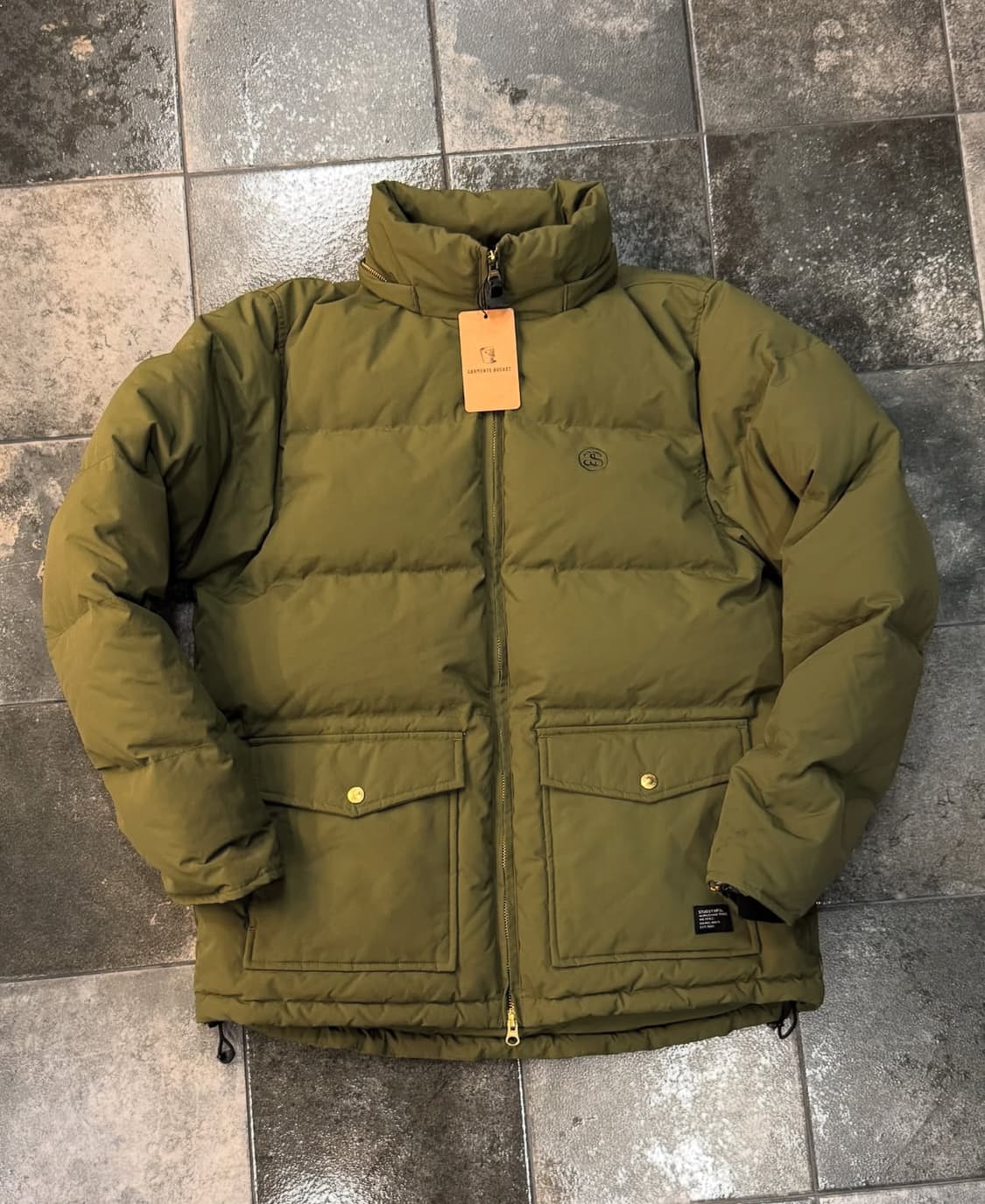 스투시 브라스 푸퍼 자켓 패딩 상품이미지3