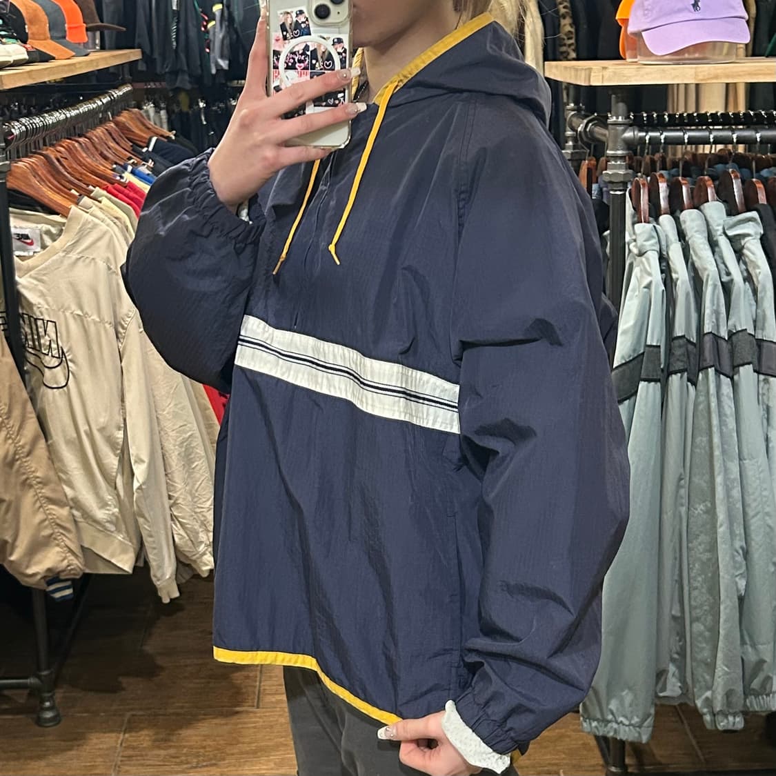 [HI] 나이키 후드 아노락 딥퍼플 상품이미지4