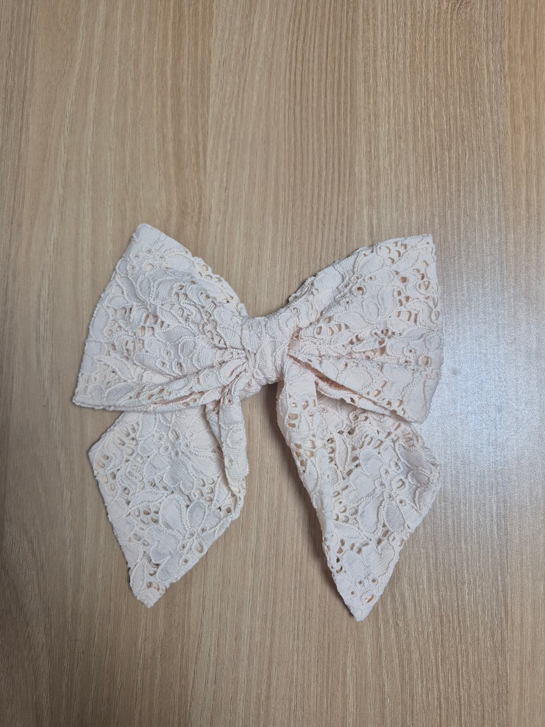 리즈리사 히메갸루 레이스리본브로치 사몬핑크칼라 상품이미지1