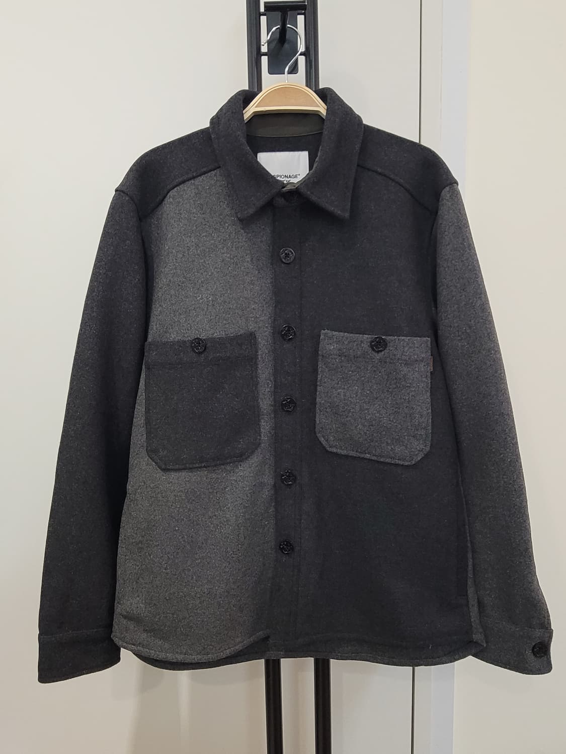 에스피오나지 배색 포켓 자켓 남성용 S사이즈 상품이미지1