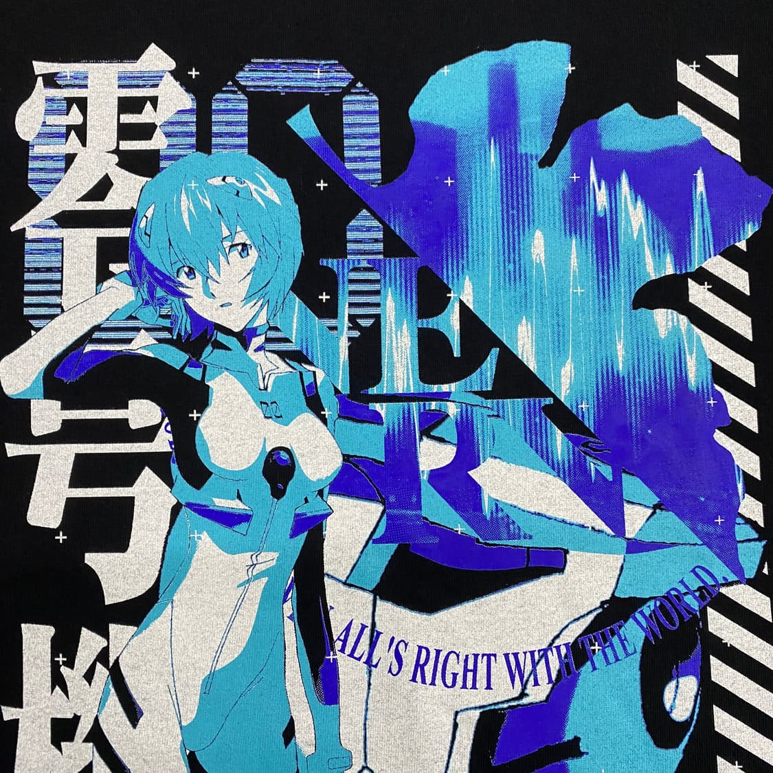 코스파 에반게리온 레이 오피셜 애니메이션 티셔츠 상품이미지4