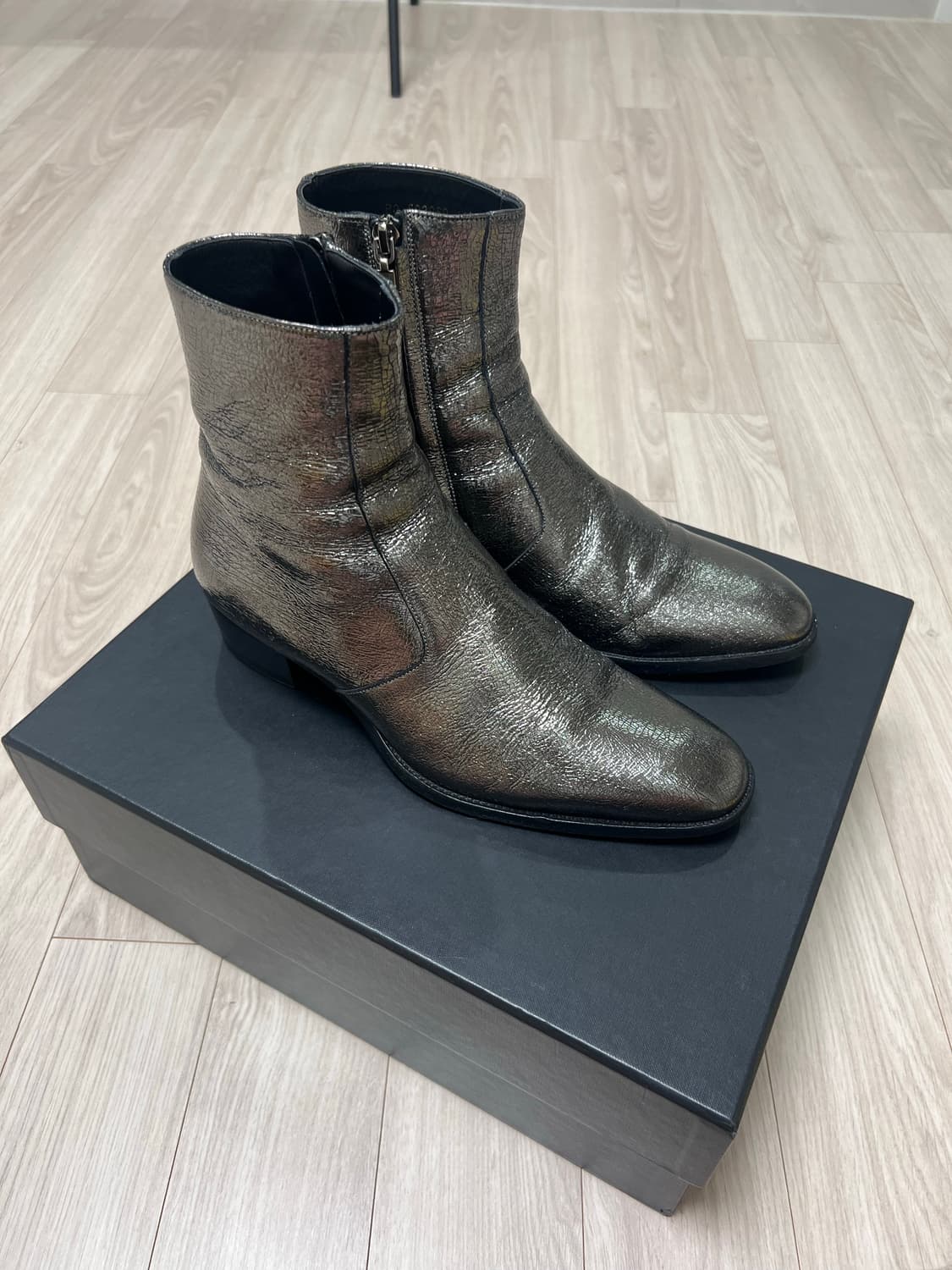 생로랑 / WYATT 40 ZIP BOOT / 40 1/2 상품이미지1