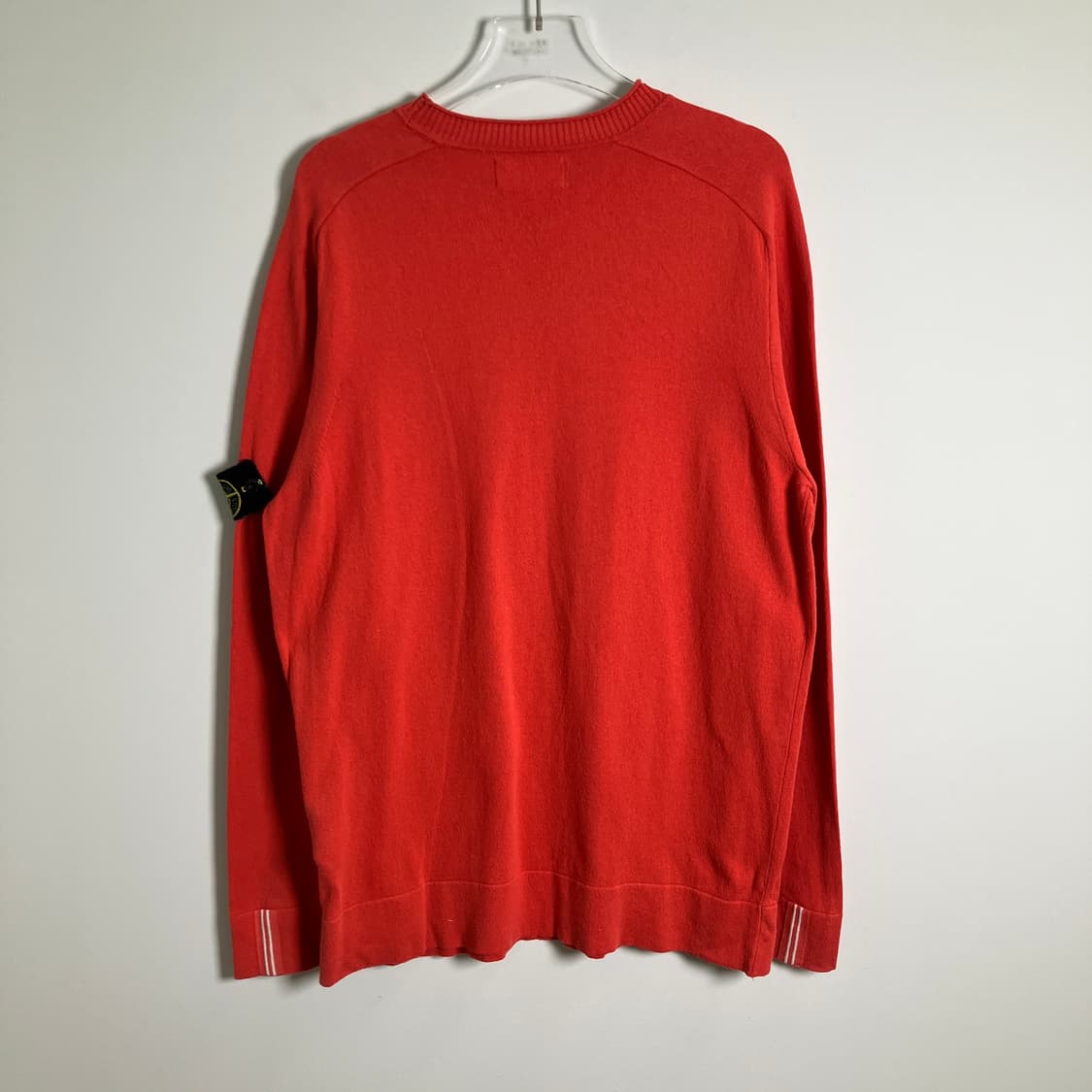 스톤아일랜드 로고 패치 니트 스웨터 XL 상품이미지2