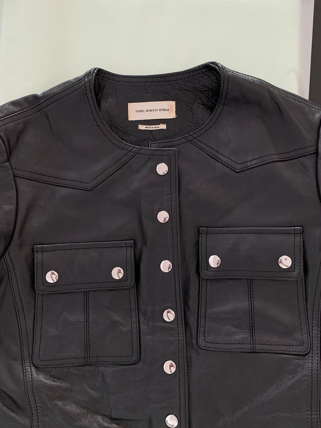 Isabel Marant  Étoile leather Jacket 상품이미지5