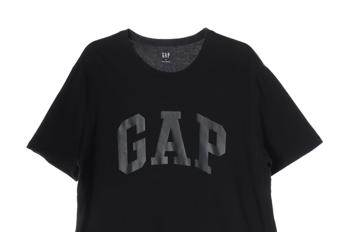 GAP 아치 빅로고 오버핏 블랙 반팔 티셔츠 XL 상품이미지3