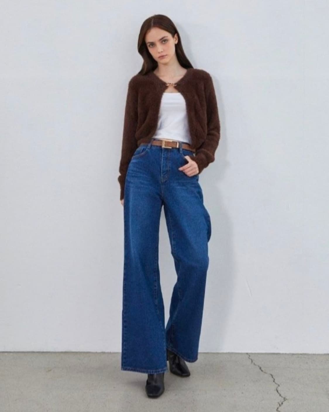 여성 55size 에고이스트 가디건 상품이미지3