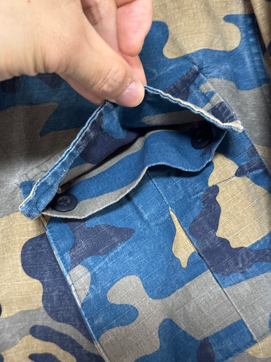 Legacy 카모 블루 워크 자켓 100 상품이미지5