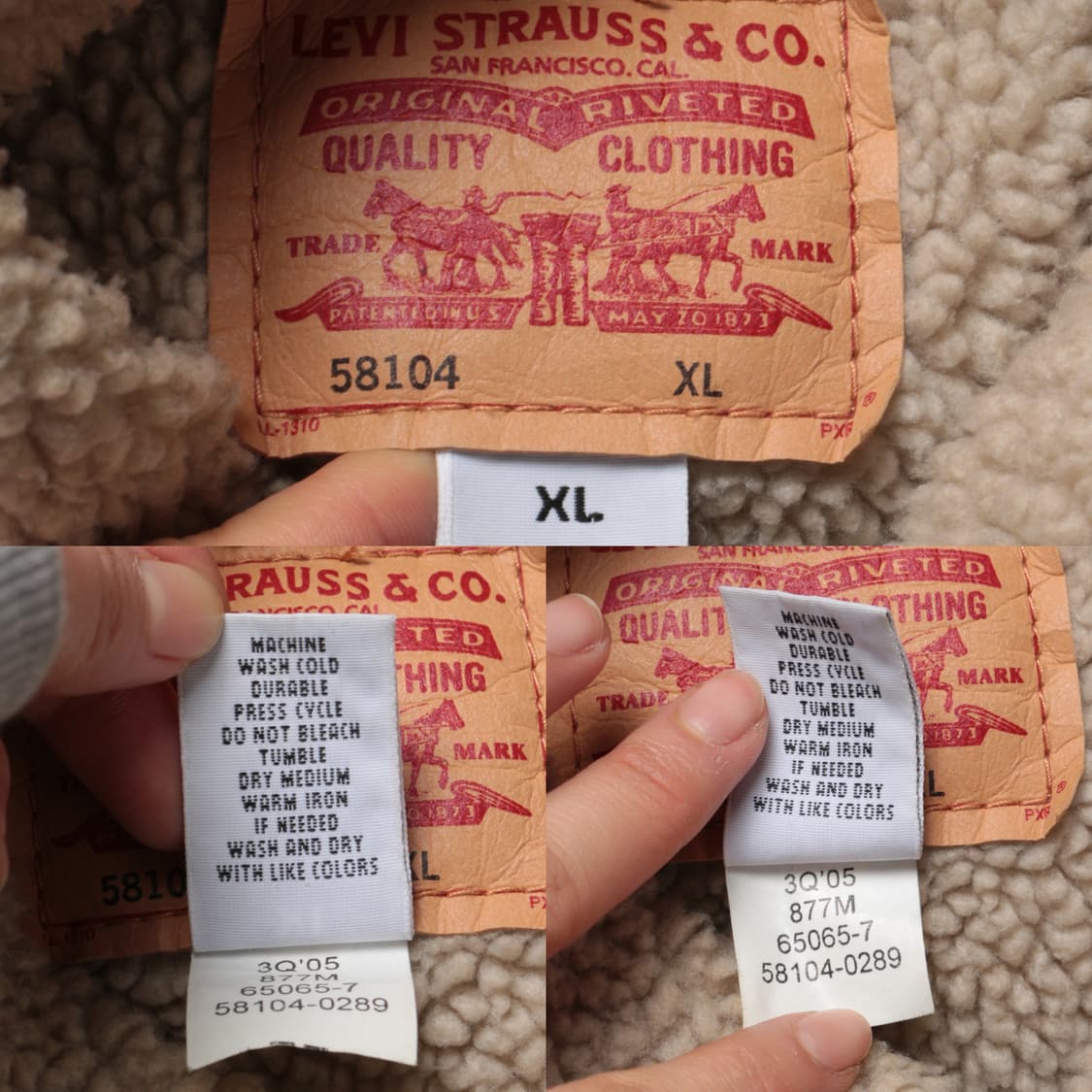 리바이스 58104 쉐르파 트러커 자켓   상품이미지10