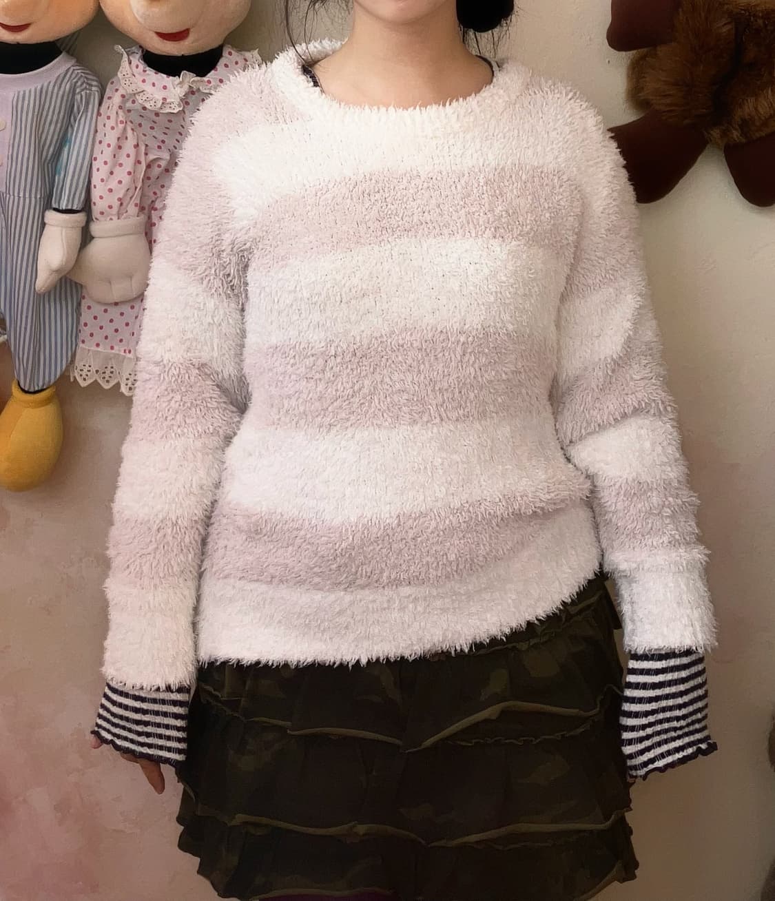 젤라또피케 초코바닐라 니트 상품이미지1