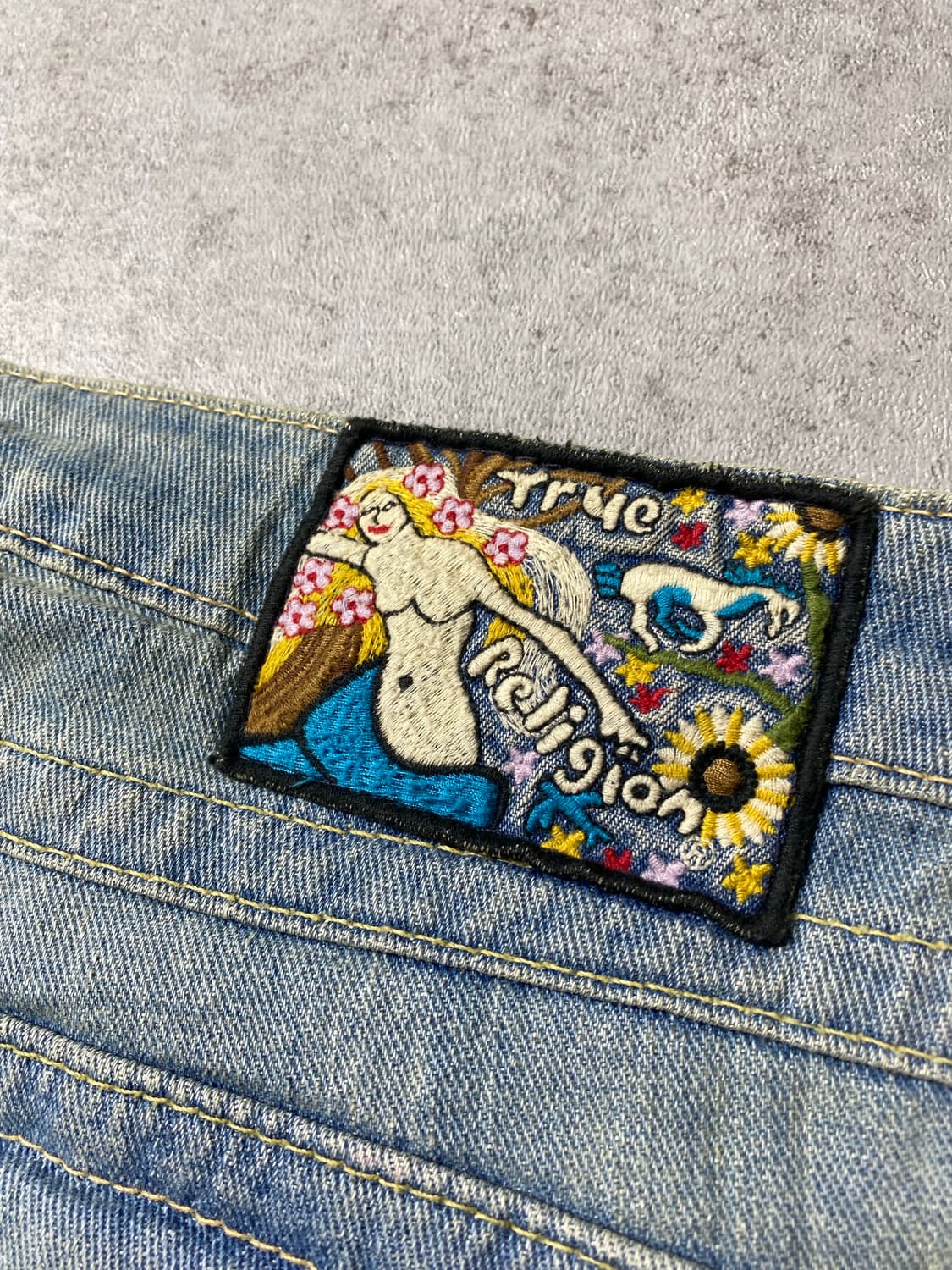 [28] True Religion 트루릴리전 데드스탁 부츠컷 데님팬츠 상품이미지6