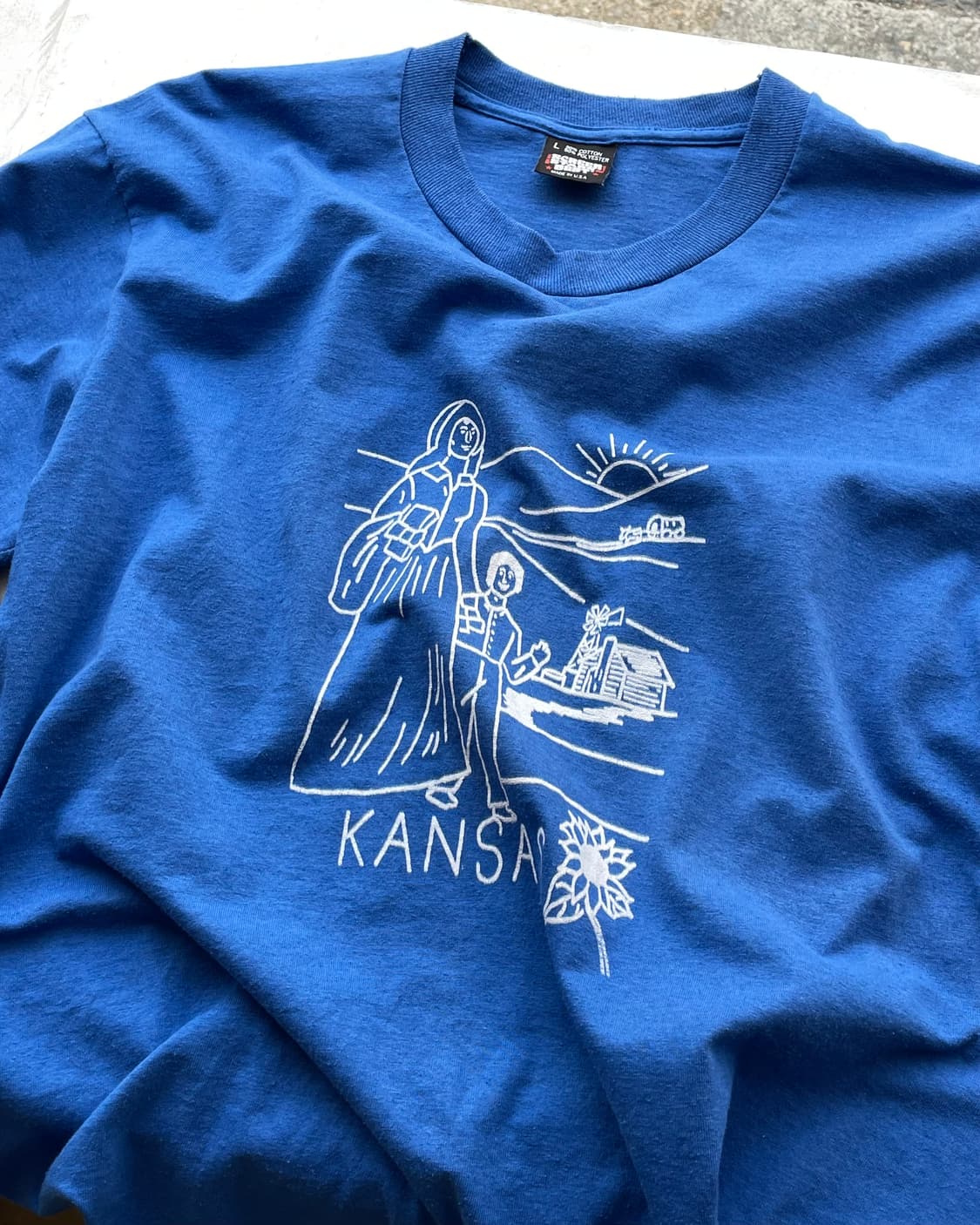 90’s USA “Cansas” Longsleeve T-shirt 상품이미지6