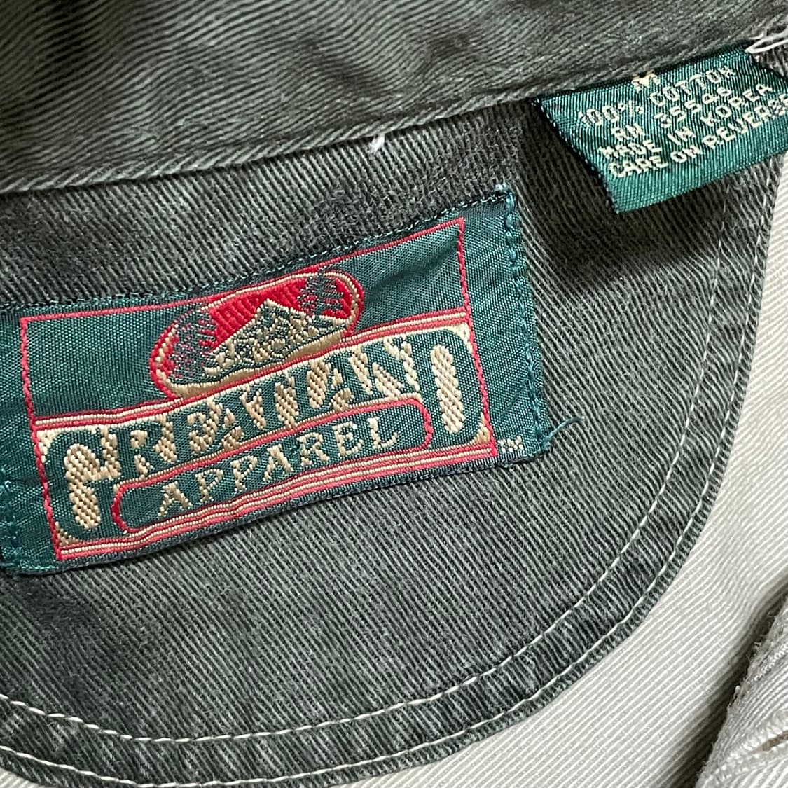 [M] 그레이트랜드 빈티지 투포켓 코튼셔츠 상품이미지2