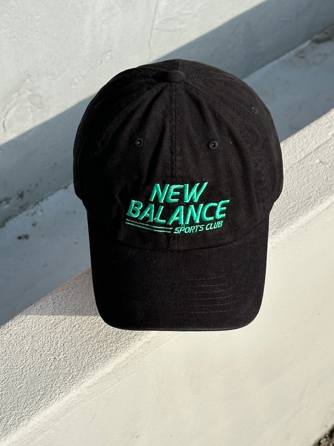 [F] 뉴발란스 스포츠클럽 로고 볼캡 모자 상품이미지1