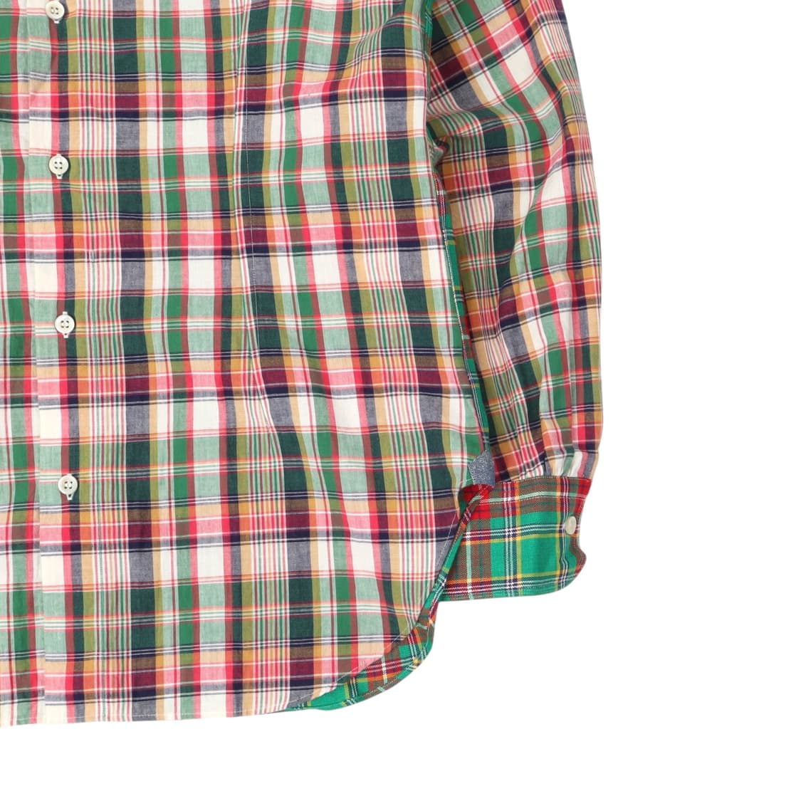 준야와타나베 플란넬 체크 셔츠 상품이미지4