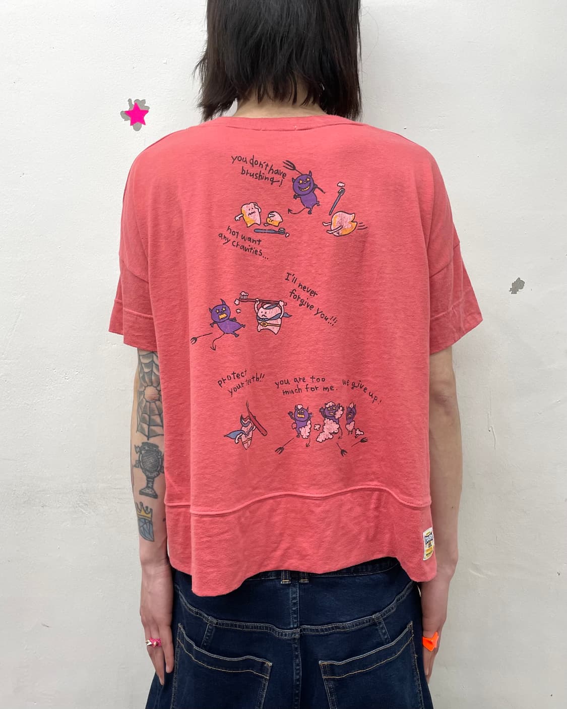 Milk chocolate pink t-shirt 상품이미지2