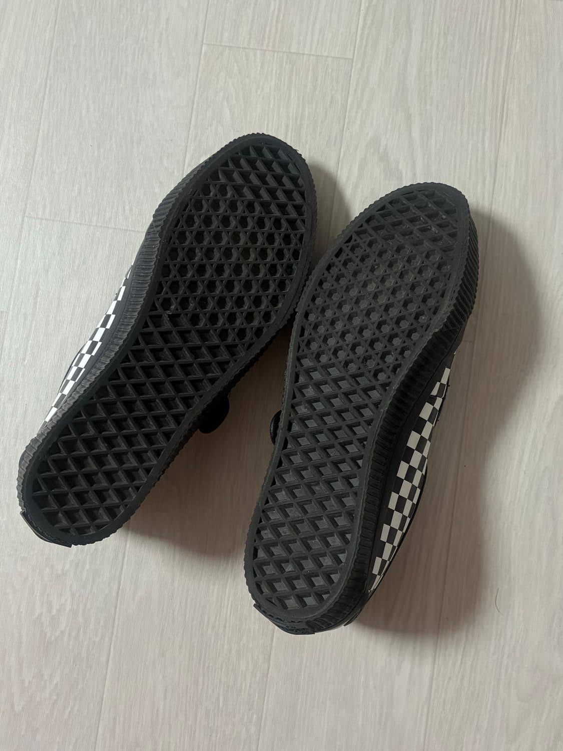 반스 메리제인 레더 체커보드 상품이미지4