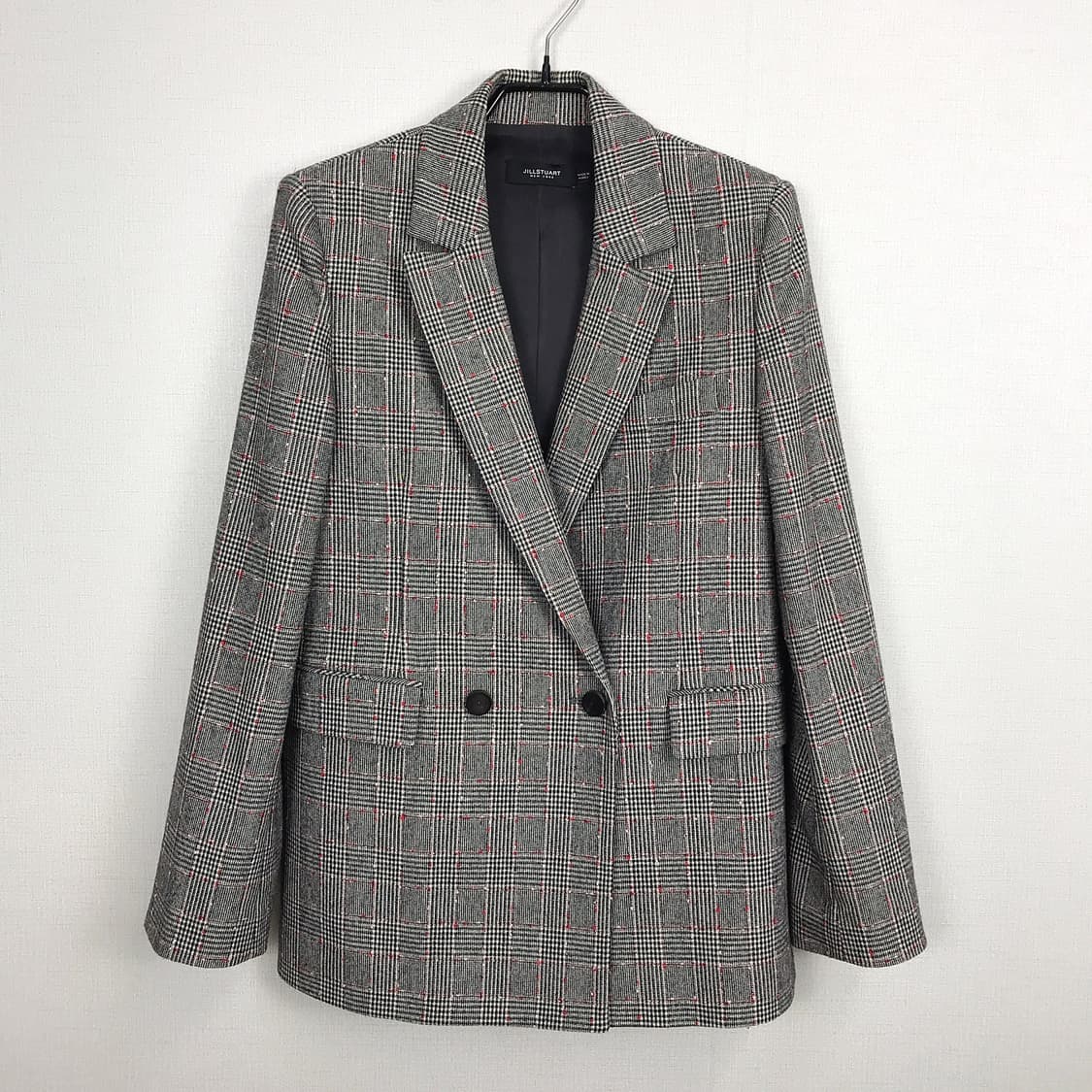 질스튜어트 뉴욕 체크 자켓 여성55 상품이미지1