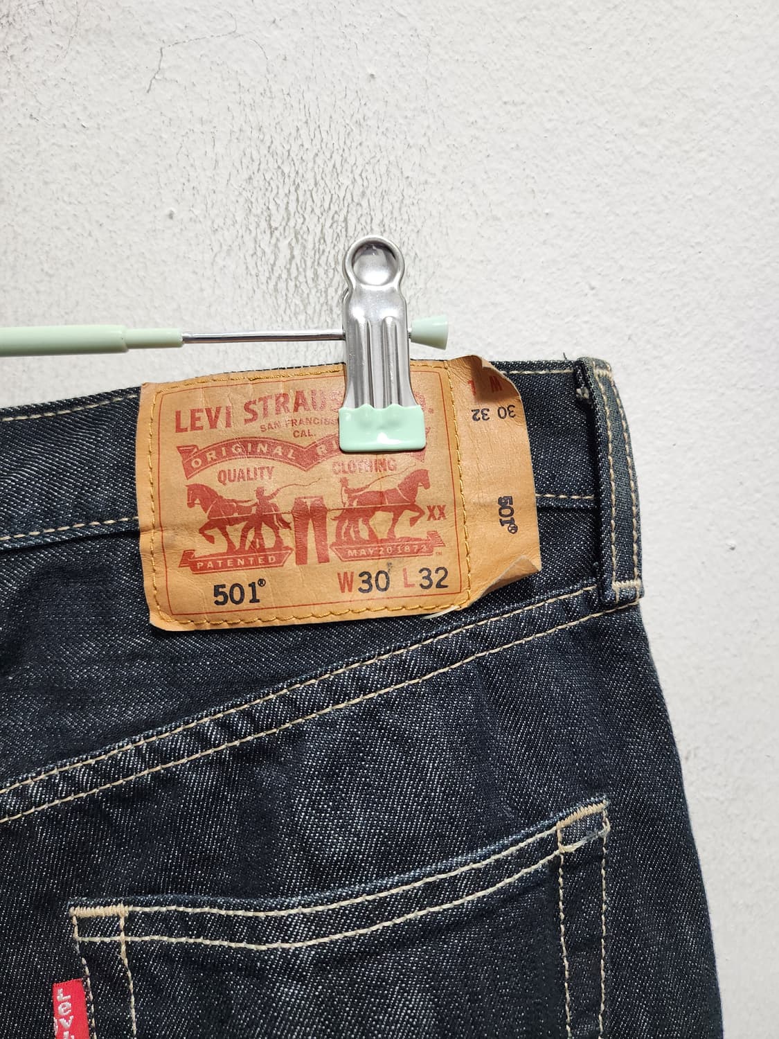 리바이스 501 데님 청바지 상품이미지4