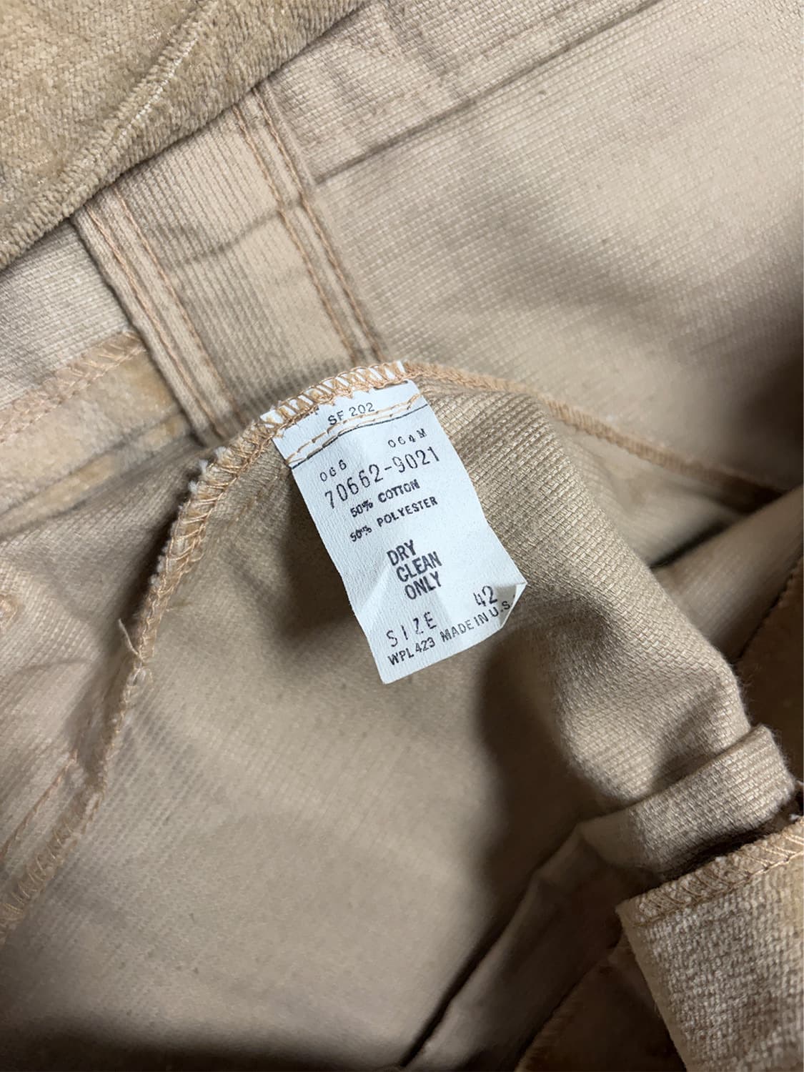 70s USA 리바이스 코듀로이 블레이저 자켓 상품이미지9